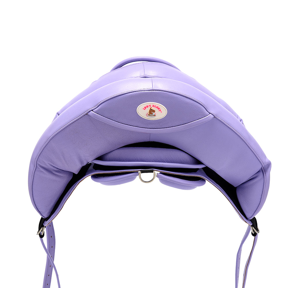 Selle Inky Dinky® en CUIR violet – NEUVE – Officielle