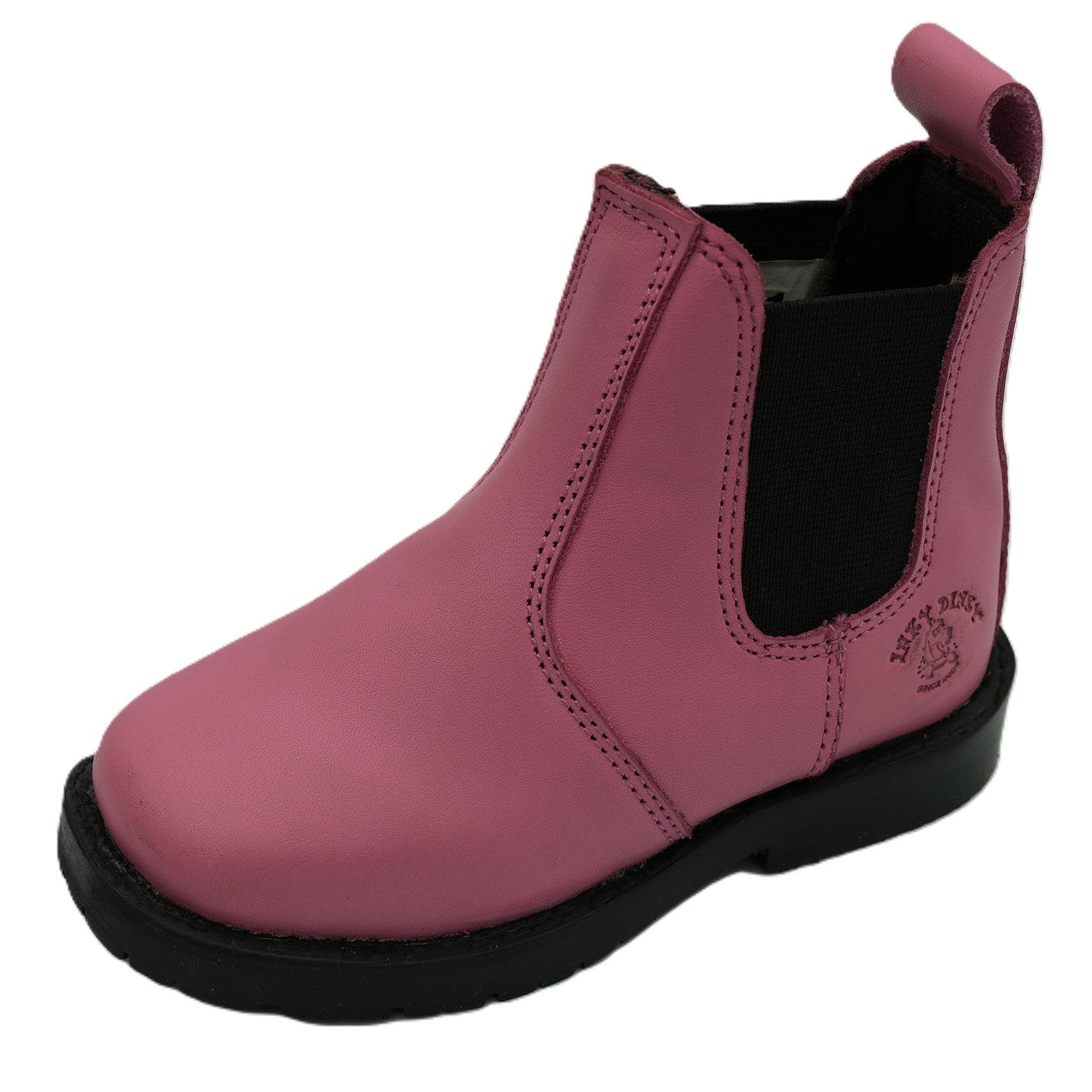 Bottes d'équitation jodhpur en cuir véritable Inky Dinky