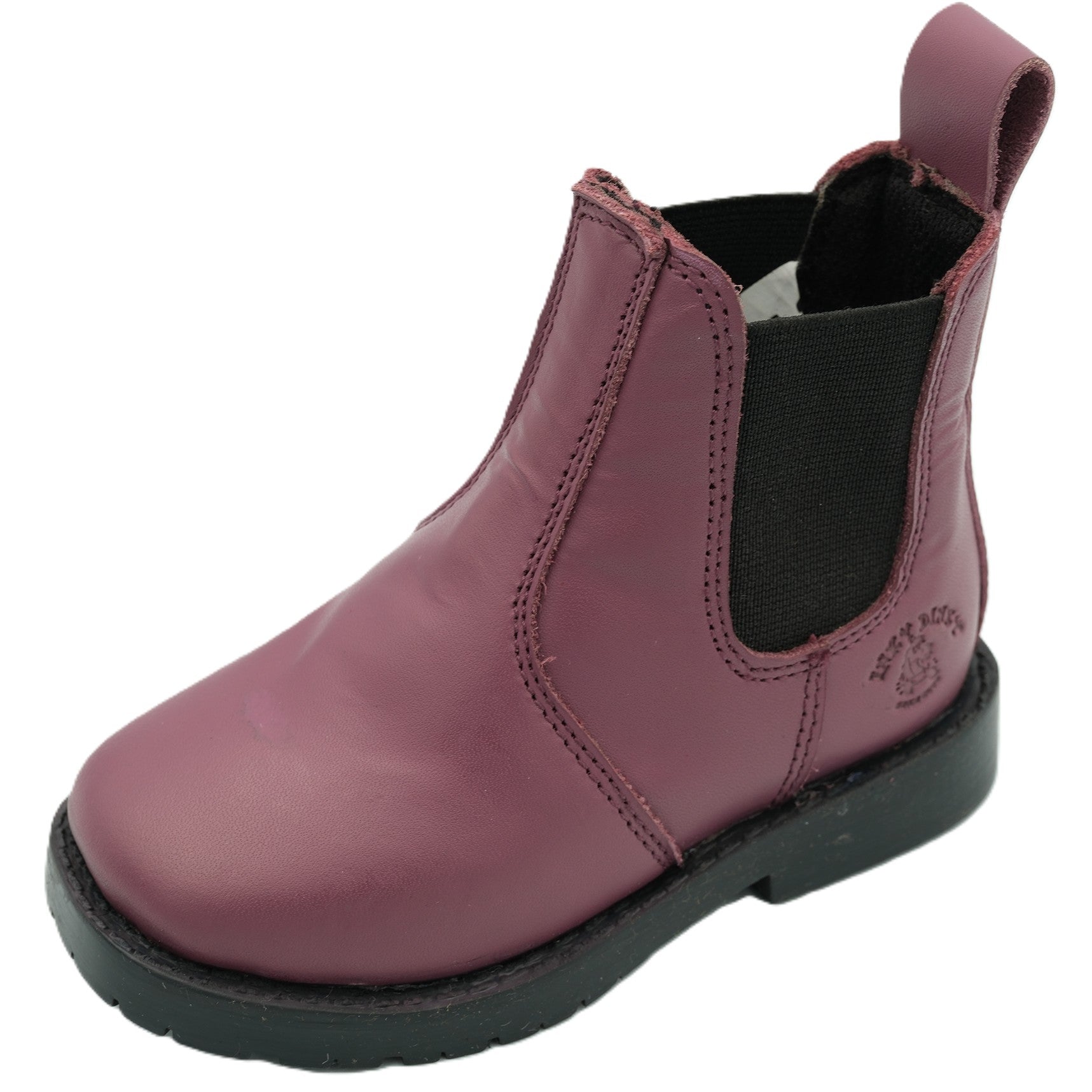 Bottes d'équitation jodhpur en cuir véritable Inky Dinky