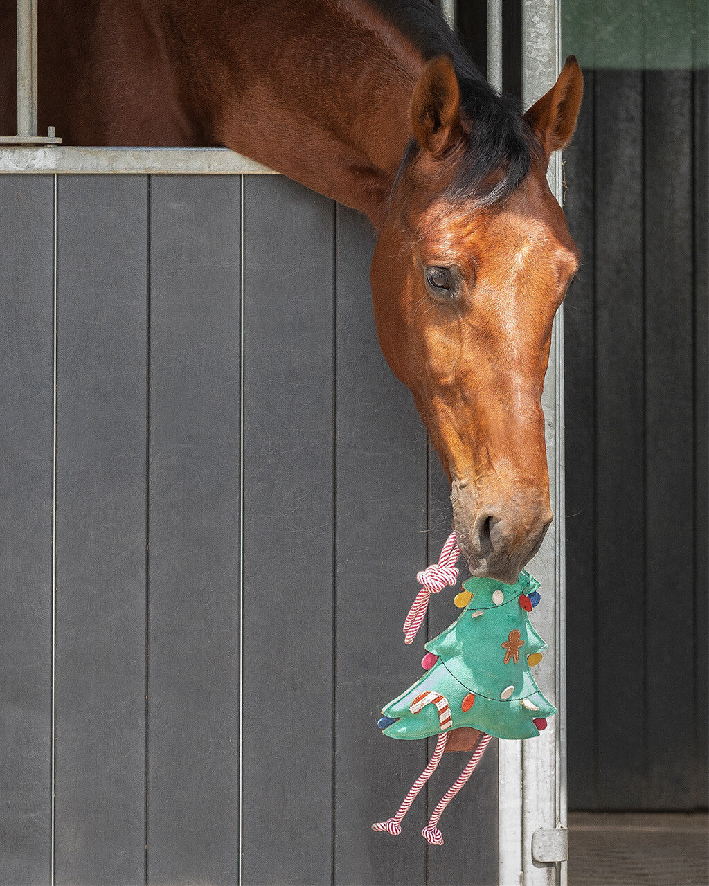Cheval à bascule de Noël