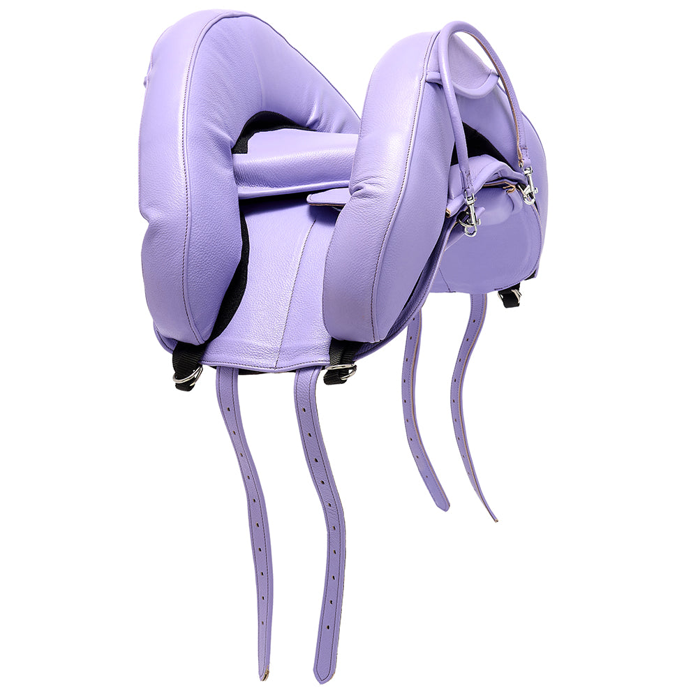 Selle Inky Dinky® en CUIR violet – NEUVE – Officielle
