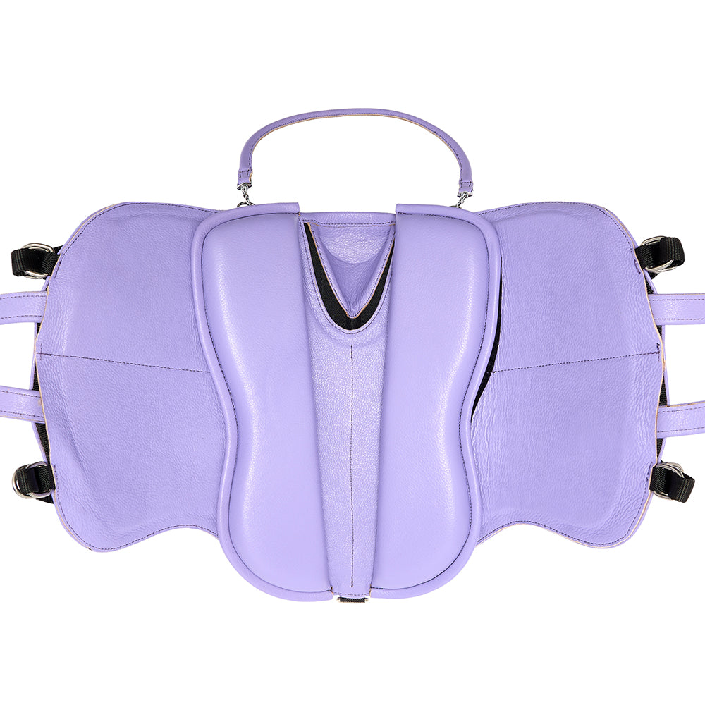 Selle Inky Dinky® en CUIR violet – NEUVE – Officielle