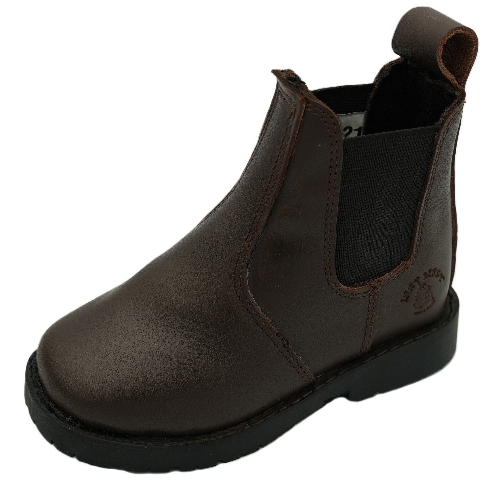 Bottes d'équitation jodhpur en cuir véritable Inky Dinky