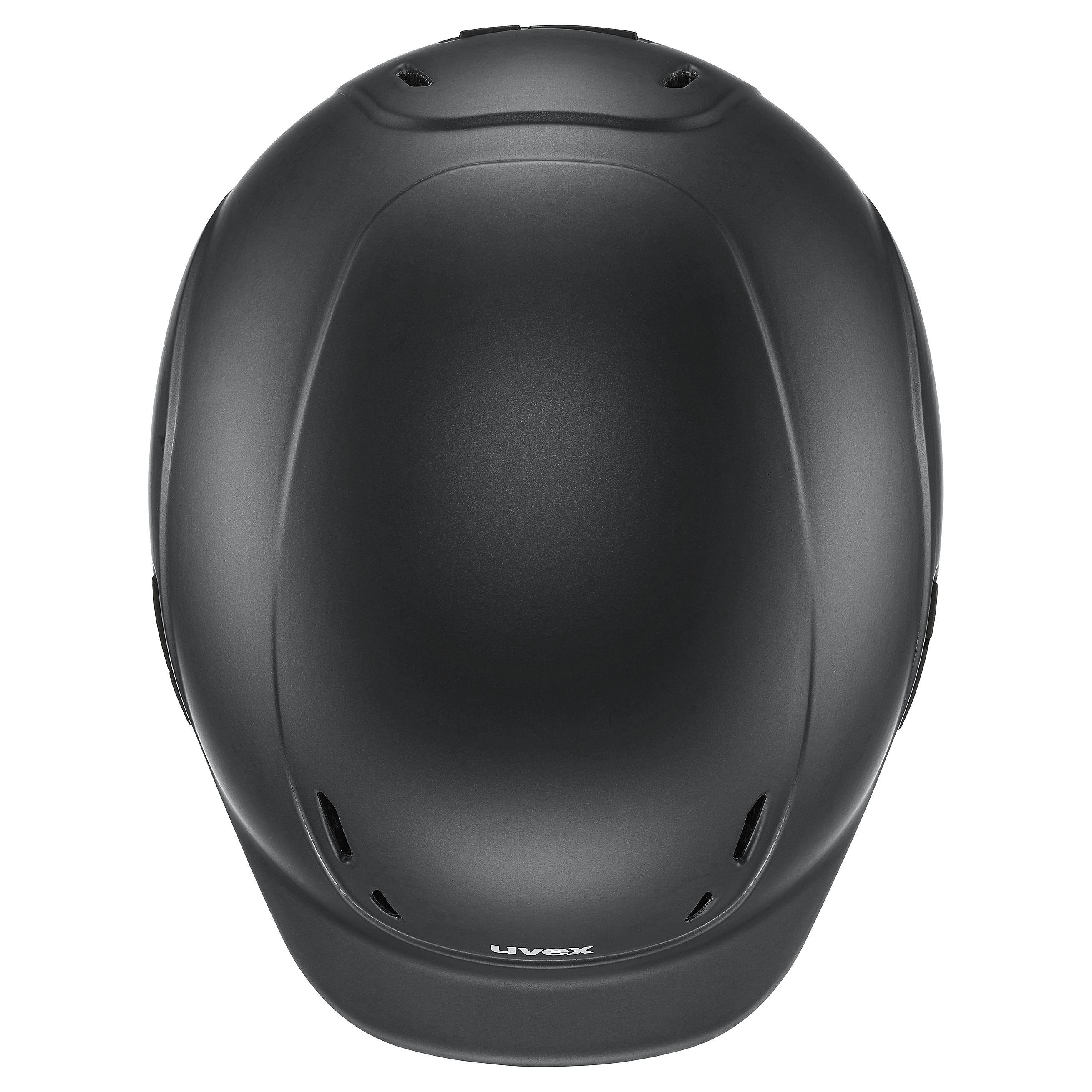 Uvex - Noir mat - Casque d'équitation réglable pour enfant taille 49-54 cm
