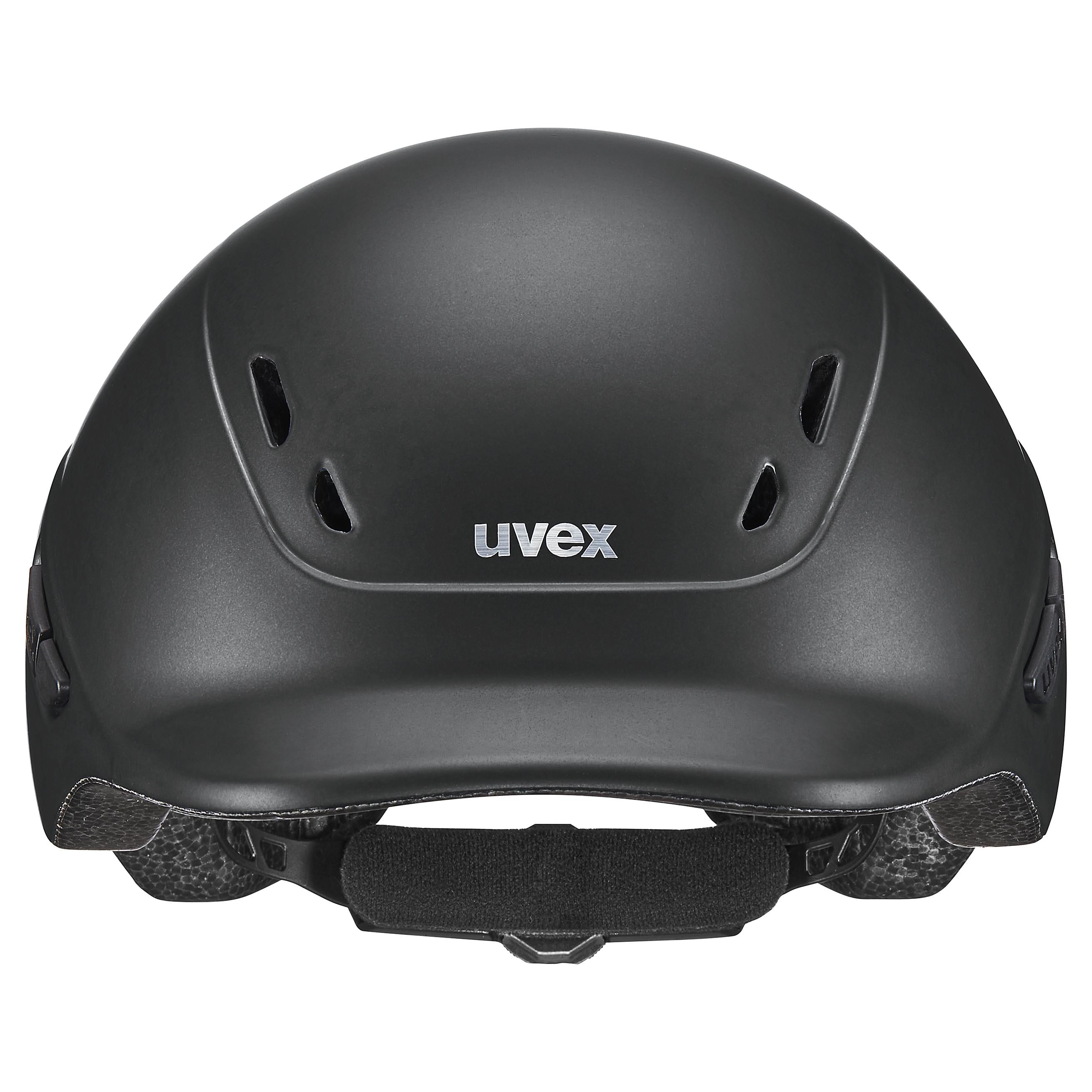 Uvex - Noir mat - Casque d'équitation réglable pour enfant taille 49-54 cm