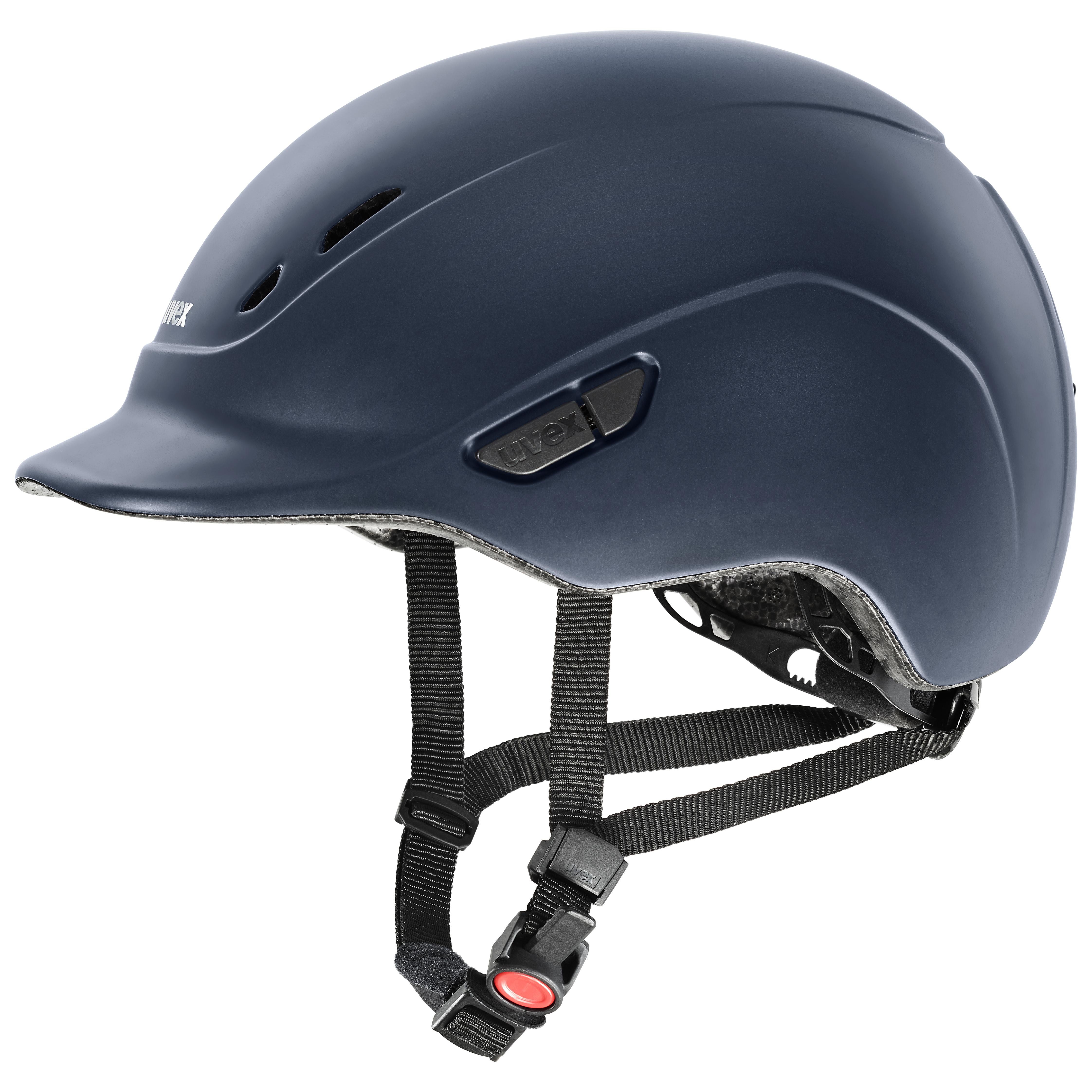 Uvex - Marine mat - Casque d'équitation ajustable pour enfants taille 49-54 cm