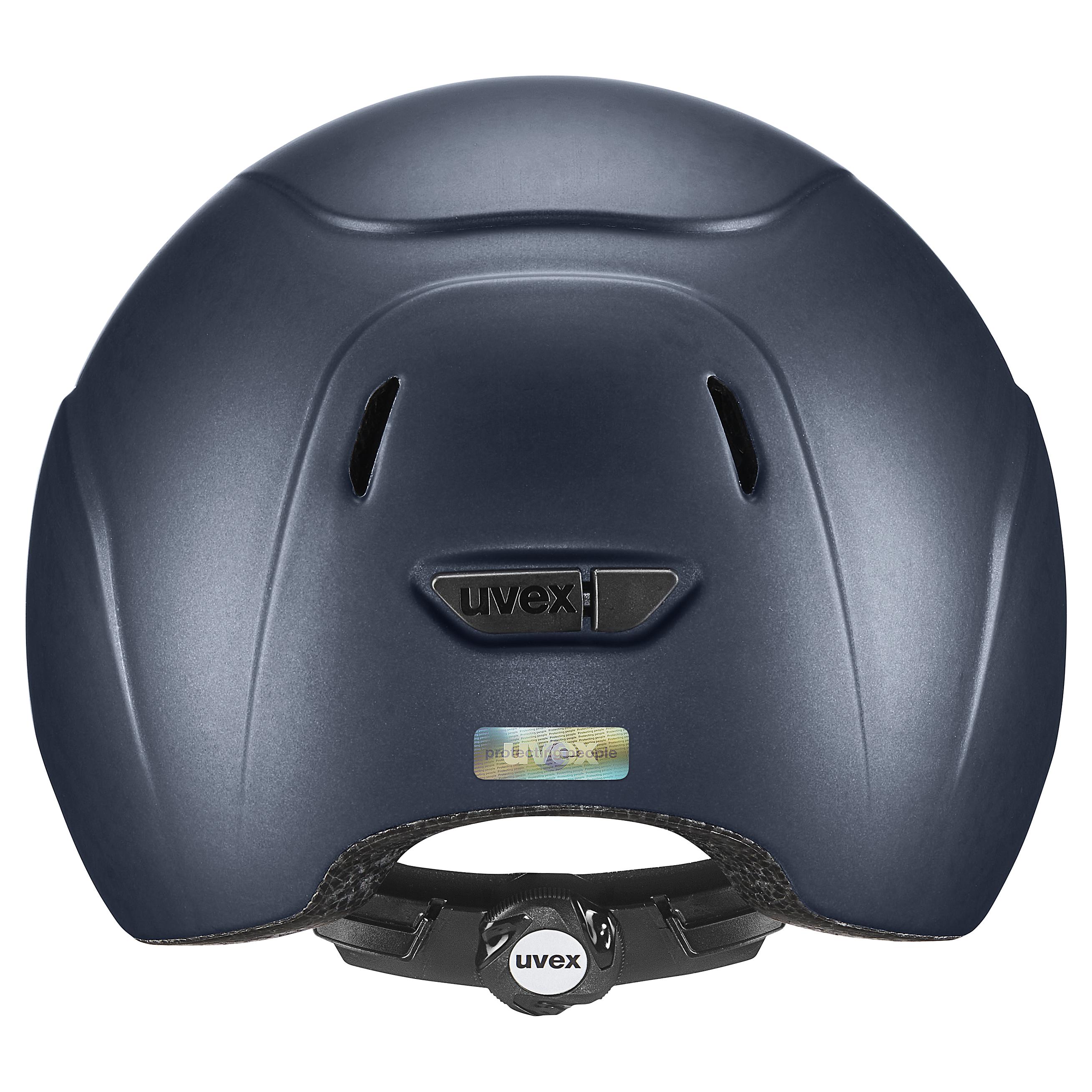 Uvex - Marine mat - Casque d'équitation ajustable pour enfants taille 49-54 cm